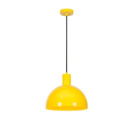 Opviq Lámpara de Araña MR - 994 Amarilla Metal 30 cm Diámetro, 117 cm Altura, E27 40W
